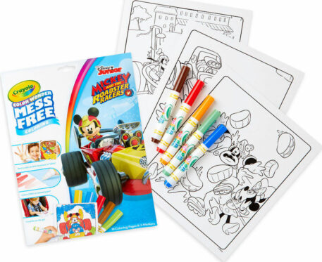 Color Wonder Coloring Pad & Markers, Mickey Mouse Roadster Racers