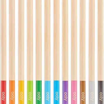 Unmistakeables Erasable Colored Pencils (set Of 12)