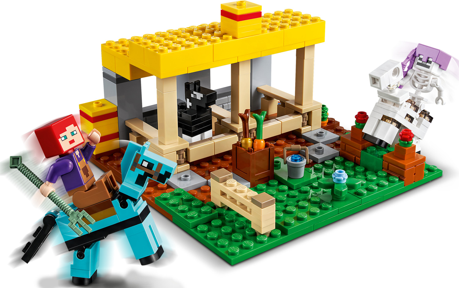 LEGO Minecraft: The Horse Stable – Awesome Toys