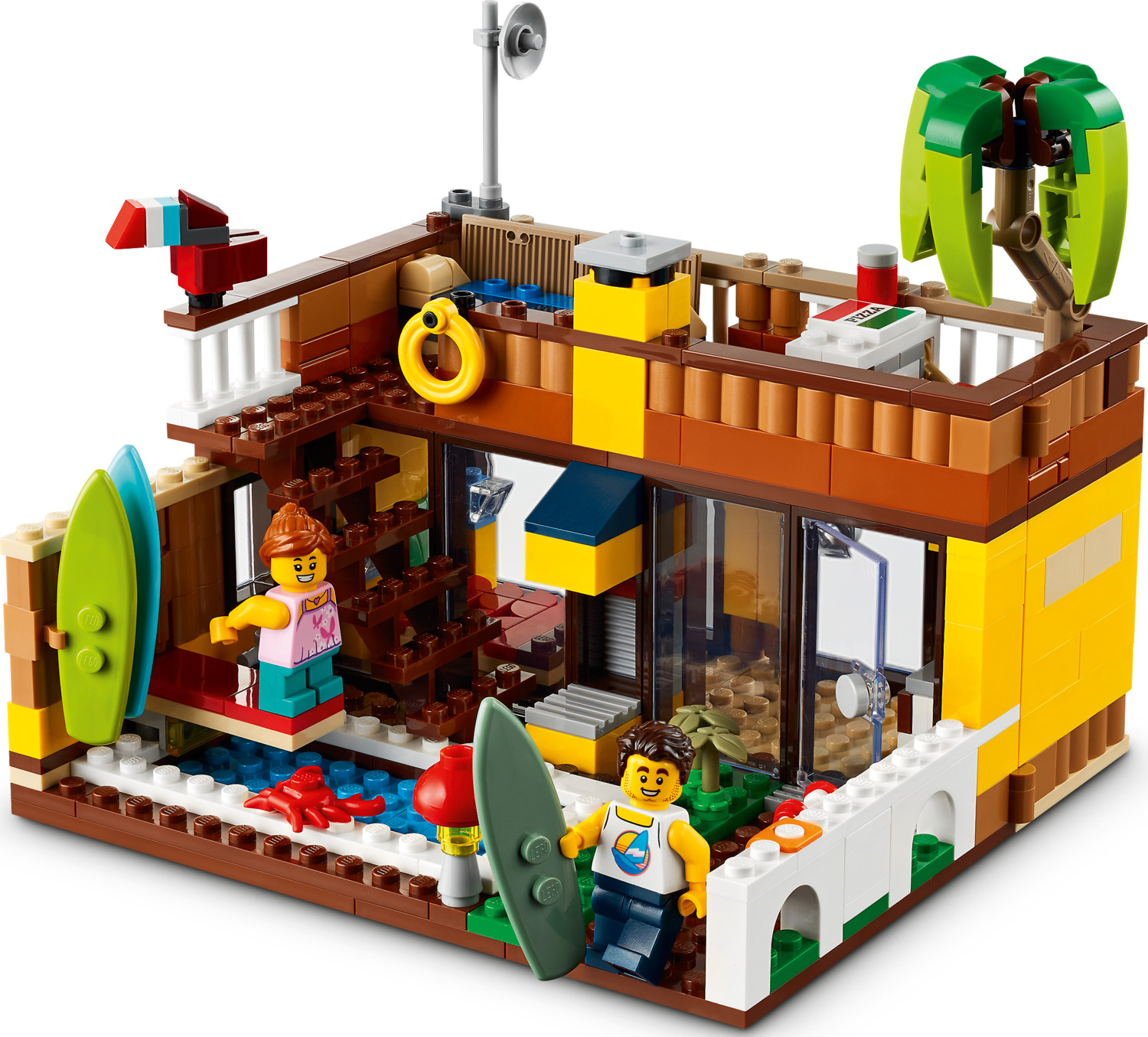Creator 3-in-1: Surfer Beach House – Awesome Toys Gifts