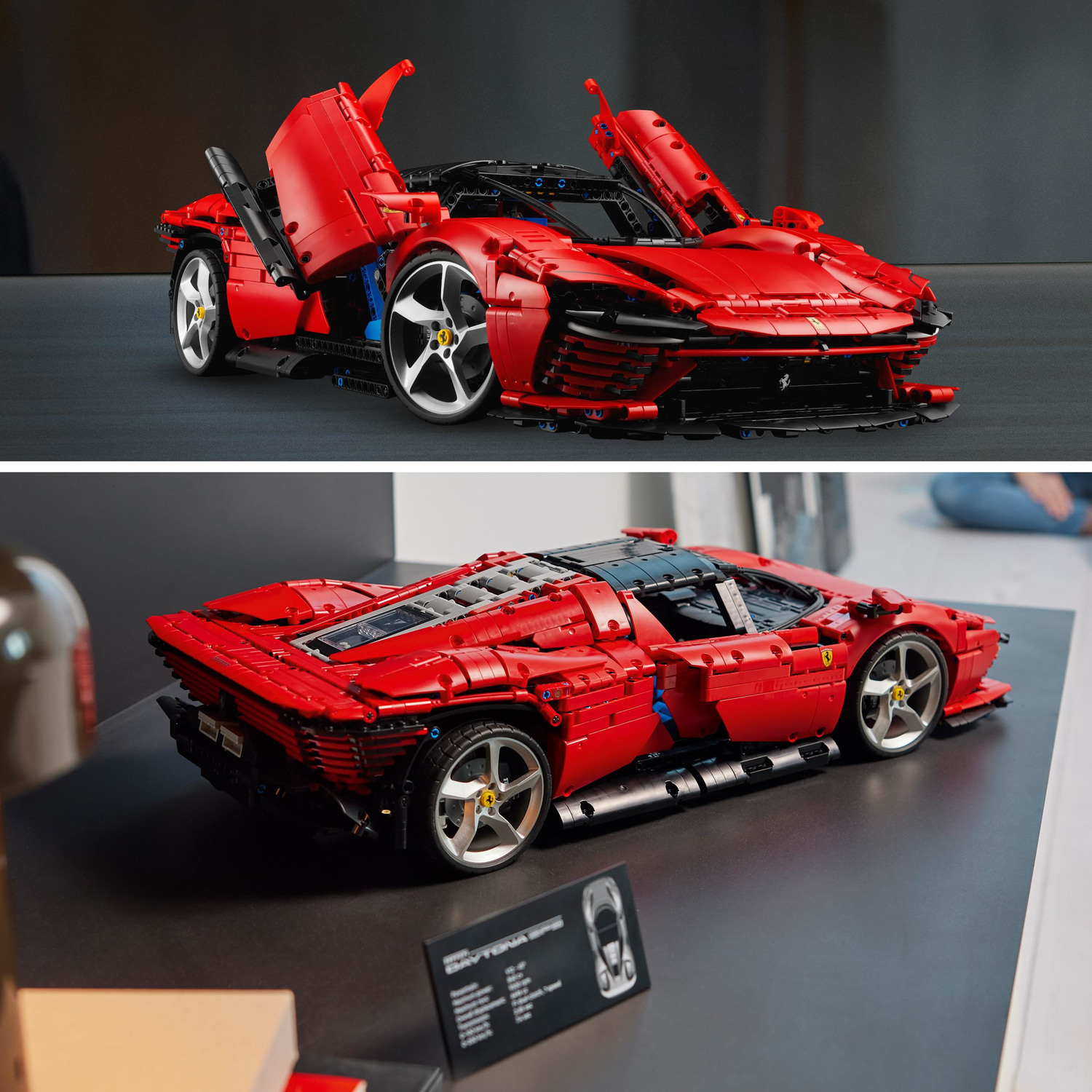at lege leninismen Dæmon LEGO Technic Ferrari Daytona SP3 Model Car Set – Awesome Toys Gifts