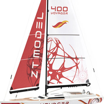 PlaySTEAM Voyager 400 Sailboat in Red