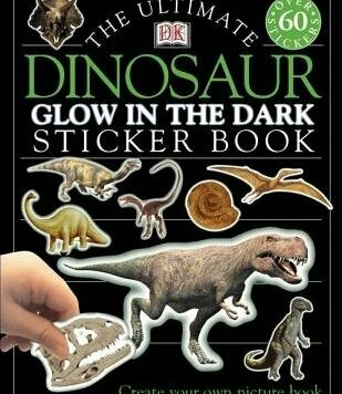 Ultimate Sticker Book: Glow in the Dark: Dinosaur: Create Your Own Picture Book