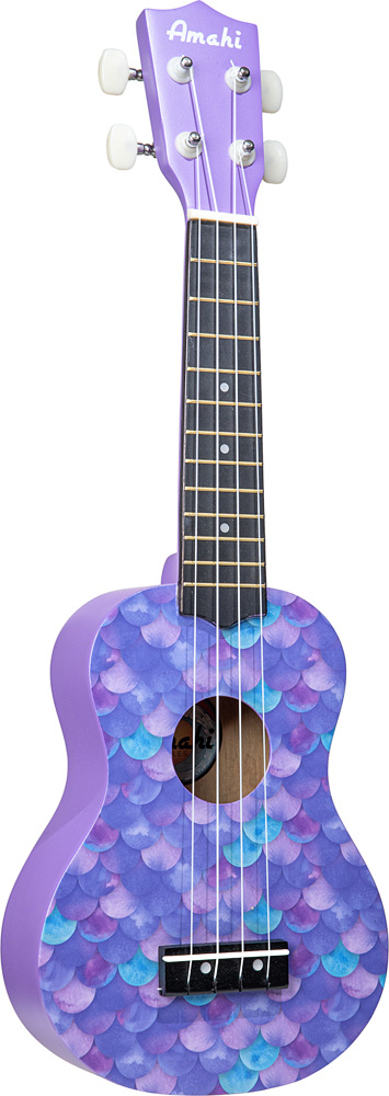 Amahi Ukulele - Purple Mermaid