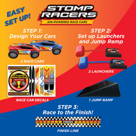 Stomp Racers Dueling Stomp Racers