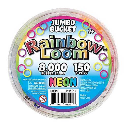 Rainbow Loom Neon Jumbo Bucket – Awesome Toys Gifts