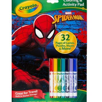 Spiderman Color & Activity Book