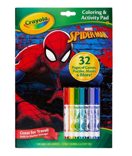 Spiderman Color & Activity Book