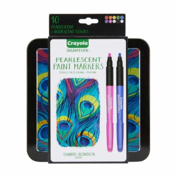 10 Pack Pearlescent Paint Markers