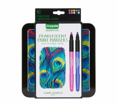 10 Pack Pearlescent Paint Markers
