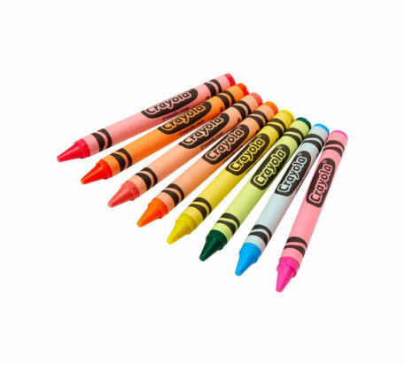 8 Pack Neon Crayons Colors