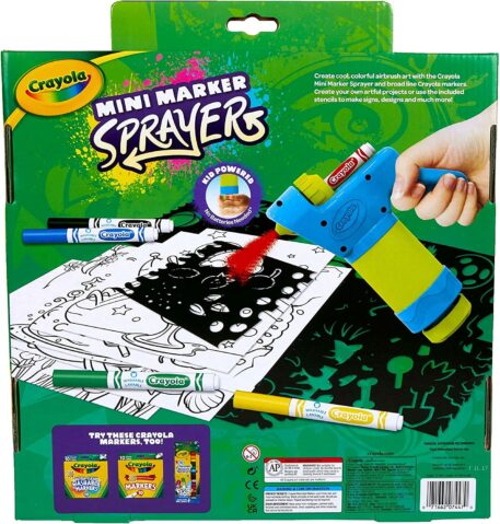 Crayola Mini Marker Airbrush Sprayer Back