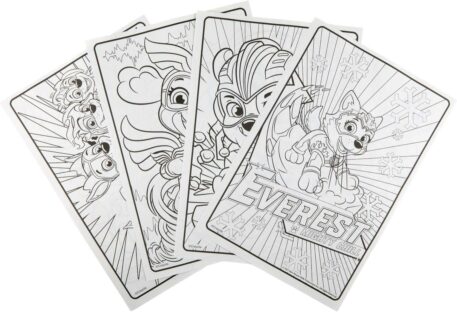Paw Patrol 288 Page Coloring Book Pages