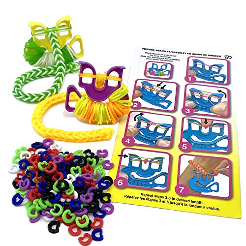 New Amazing Loom Bands Pack of 125 Colorful S-Clips on OnBuy