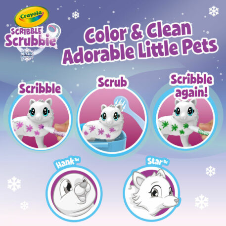 Scribble Scrubbie Pets Arctic Igloo Playset