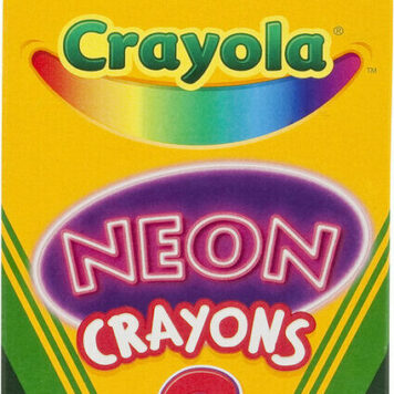 8 Pack Neon Crayons