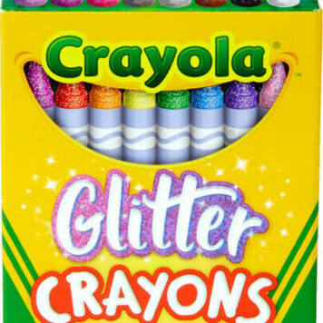 24 Ct. Glitter Crayons