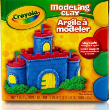 Modeling Clay - 1/4 Lb of each Color - Red, Yellow, Blue, Green
