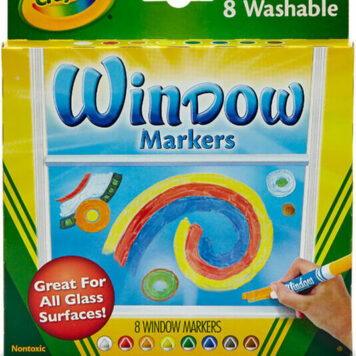 8 Pack Washable Window Markers