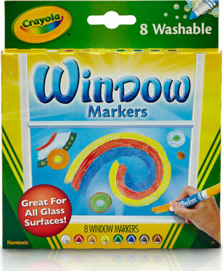 8 Pack Washable Window Markers