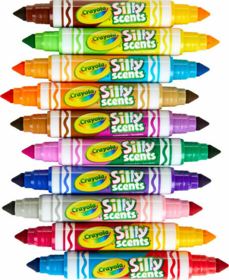 10 Pack Silly Scents Sweet Dual-Ended Markers Colors