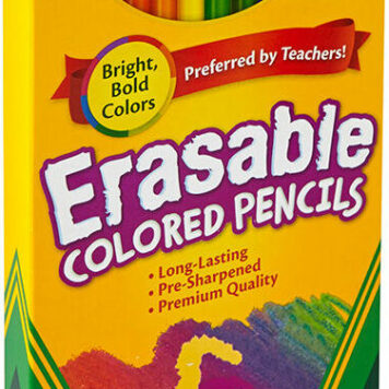 24 Pack Erasable Colored Pencils