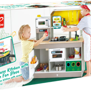 Deluxe Kitchen Playset With Fan Fryer