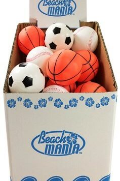 mini sports ball assorted single - Baseball, Baksetball, Soccerball