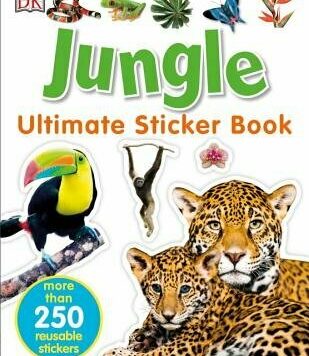 Ultimate Sticker Book: Jungle: More Than 250 Reusable Stickers