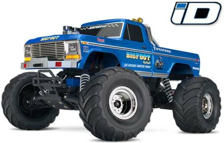 Bigfoot No. 1: 1/10 Scale Officially Licensed Replica Monster Truck with TQ 2.4GHz radio system