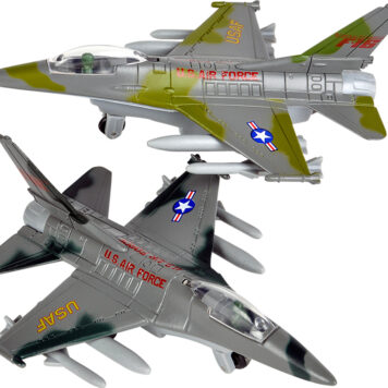 6" Die-cast Pull Back F-16 Fighting Falcon