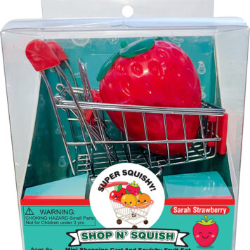 Shop n' Squish Sarah Strawberry Sensory Toy