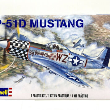P-51D Mustang Plane 1:48 Model