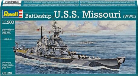 Uss Missouri Bb-63 1:535 Battleship Model