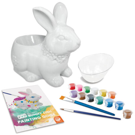 Paint Your Own Porcelain Bunny Dish