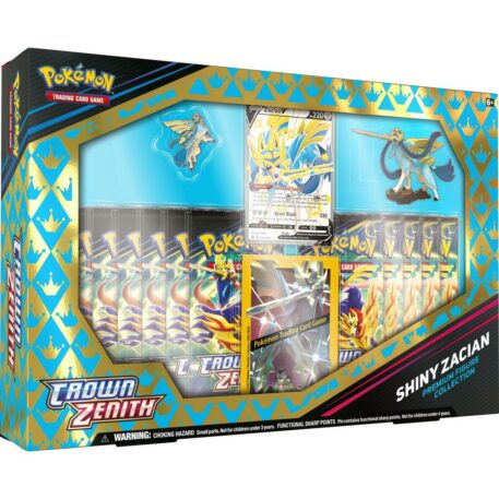 Pokemon Sword & Shield Set 12.5: Crown Zenith Premium Figure Collection - Zacian