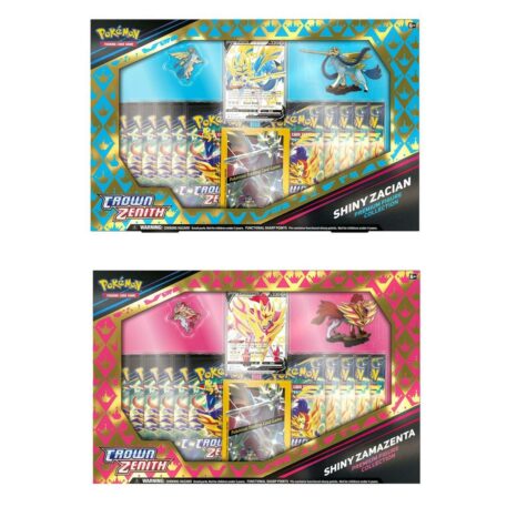 Pokemon Sword & Shield Set 12.5: Crown Zenith Premium Figure Collection - Zacian, Zamazenta - Single