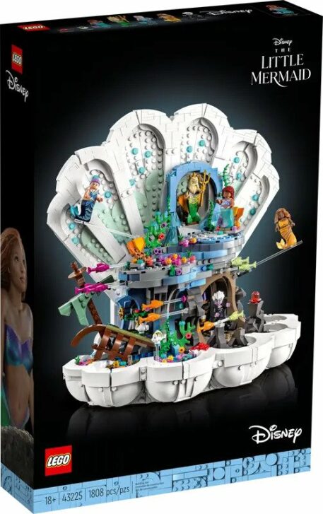Lego Disney Princess The Little Mermaid Royal Clamshell