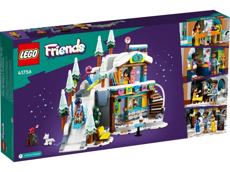 Playmobil Family Fun Collection Build & Play - Ski Lodge, Snow Fort,  Snowboarder, Skiers and More! 