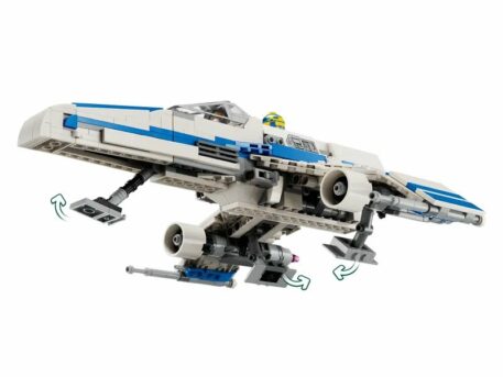 Lego Star Wars New Republic E-Wing vs. Shin Hati’s Starfighter