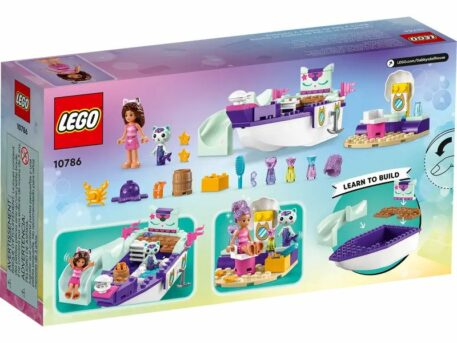 Lego Gabby's Dollhouse Gabby and MerCat's Ship and Spa