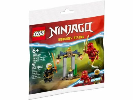 Lego Ninjago Kai and Rapton's Temple Battle - Recruitment Bag