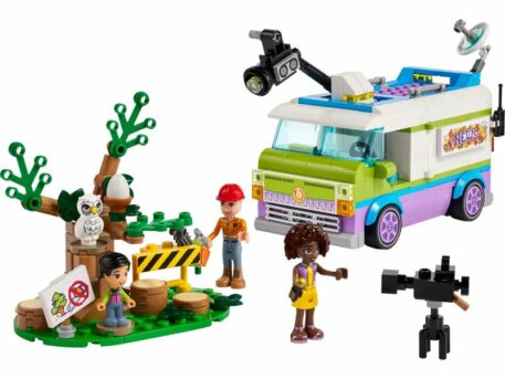 Lego Friends Newsroom Van