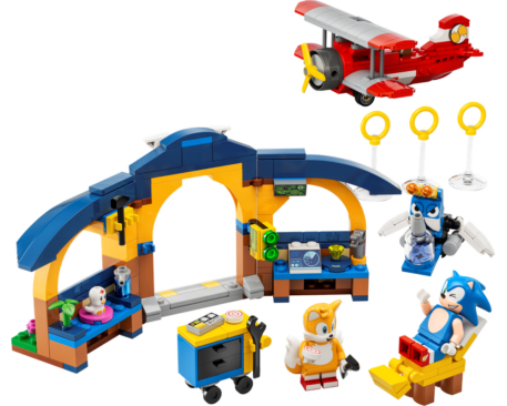 Lego Sonic Tails' Workshop and Tornado Plane