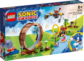 Lego Sonic's Green Hill Zone Loop Challenge