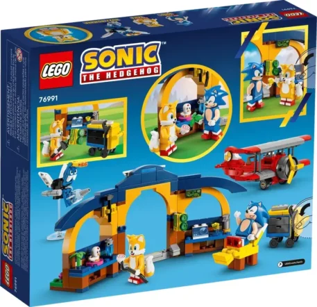 Lego Sonic Tails' Workshop and Tornado Plane