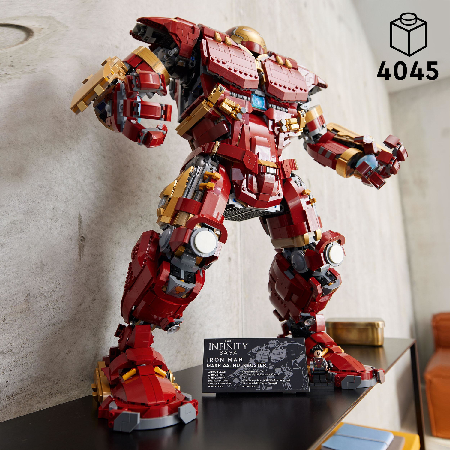 2023 Avenger Iron Man Hulkbuster Armor Joints Movable Mark Action Figure  Toy | eBay