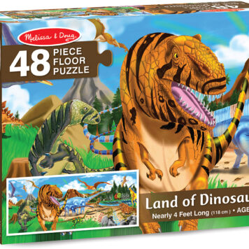 Land of Dinosaurs Floor Puzzle - 48 Pieces