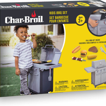 Red Toolbox Char-Broil Kid BBQ Set