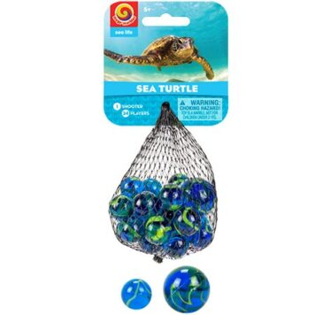 Sea Turtle Marble Bag